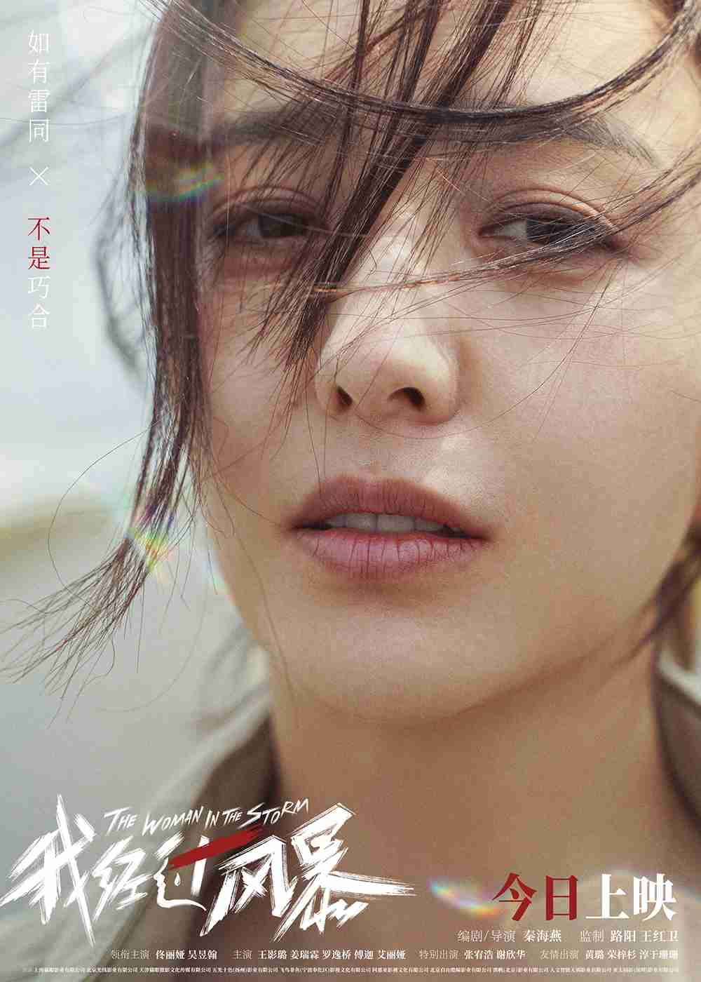 电影《我经过风暴》上映海报 电影《我经过风暴》上映海报